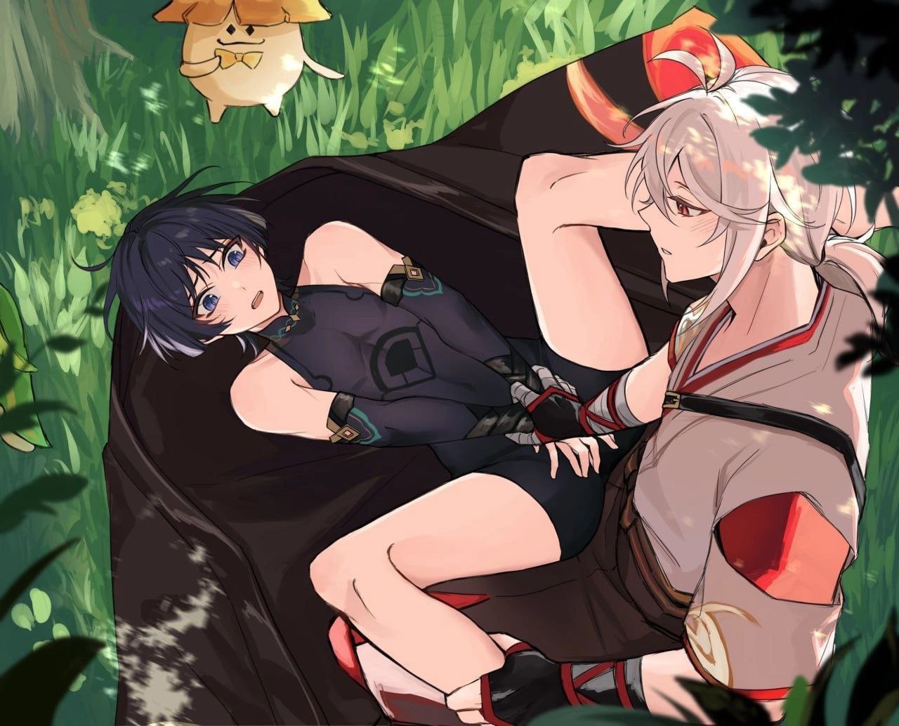 Scaramouche x kazuha r34